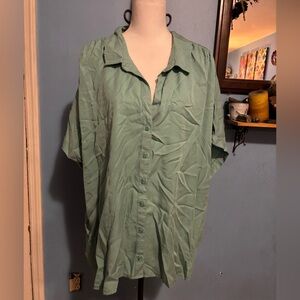 Terra & Sky, Plus Sized, Blouse